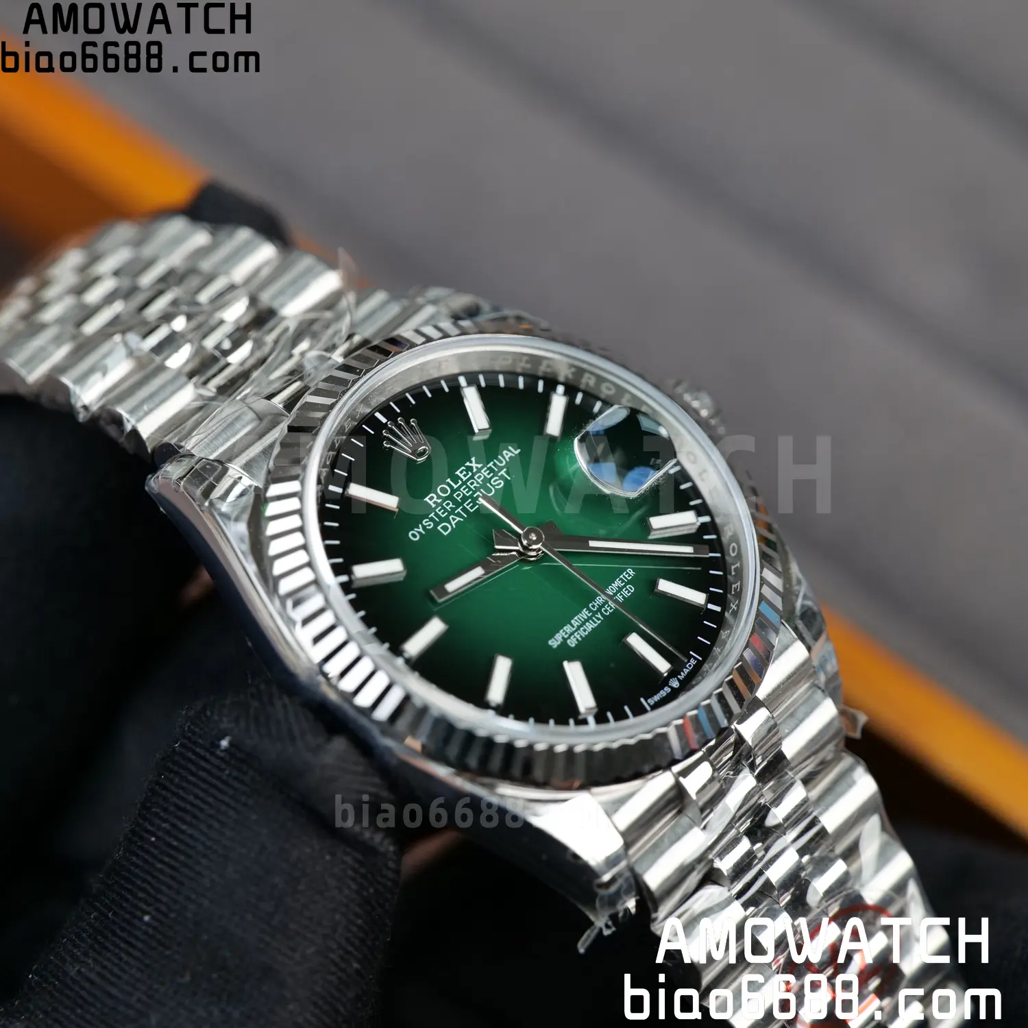 Rolex DateJust 36 SS 126234 VSF 1:1 Best Edition 904L Steel Gradient Green Dial on Jubilee Bracelet VS3235 V2 121g 83 6081f040053132e 阿默表行AmoWatch