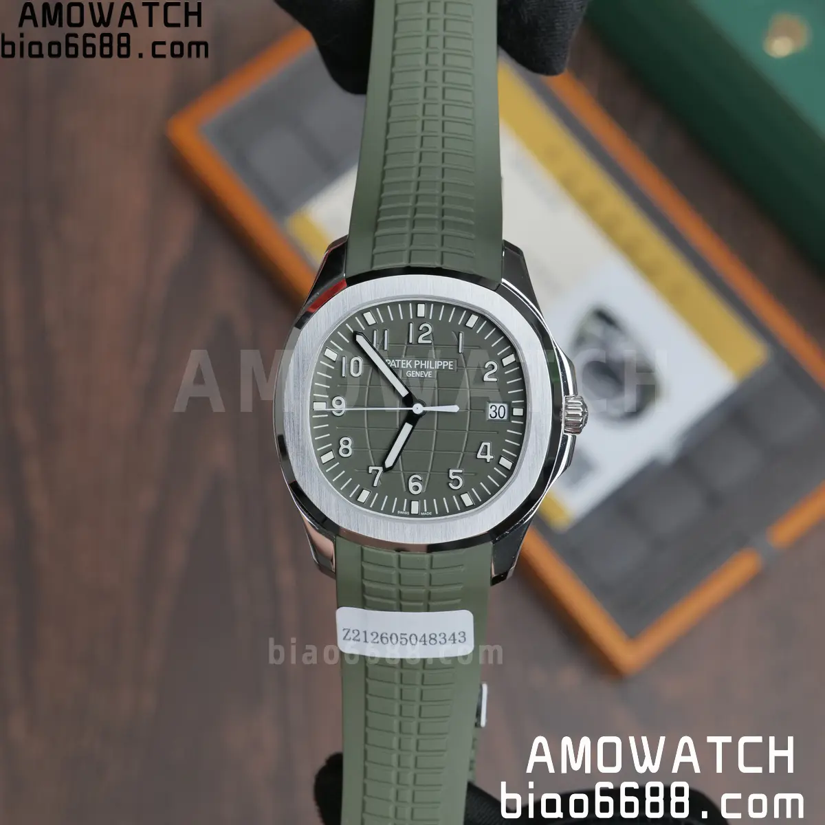 Custom Made Patek Philippe Aquanaut 5168G TOP ACE 324 movement 94 61d63618487ab00 AMO Watch