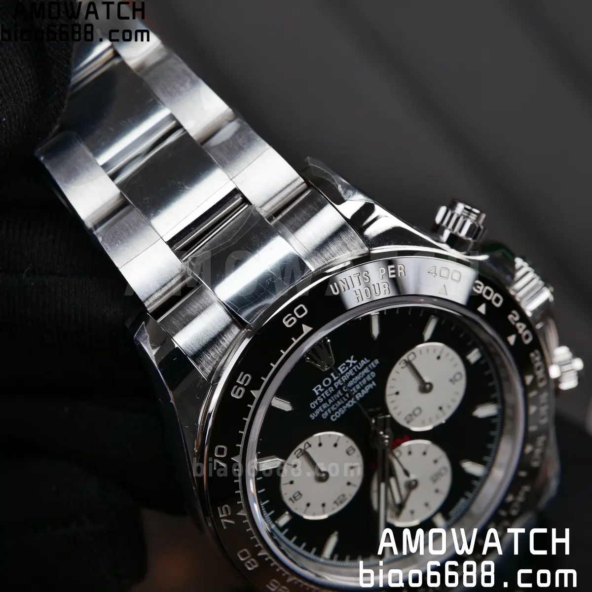 Custom Made Rolex Daytona 126529LN Le Mans QF 18K white gold plated Free Spring V13 85 63d3e8a03b3e628 AMO Watch
