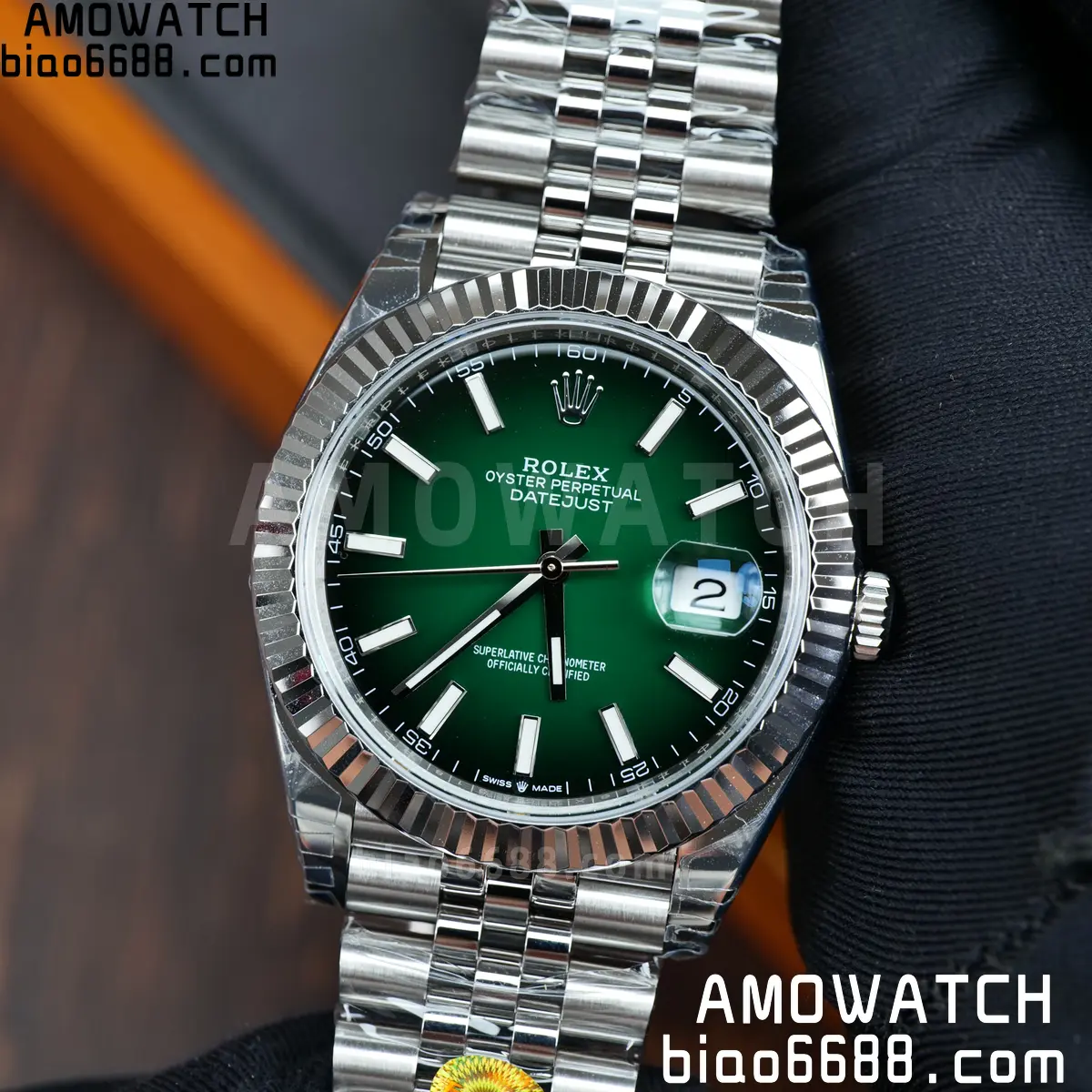 Rolex DateJust 41 126334 904L SS VSF 1:1 Best Edition Gradient Green Dial on Jubilee Bracelet VS3235 V3 (133g) 91 65f4b60a436ffaf 阿默表行AmoWatch
