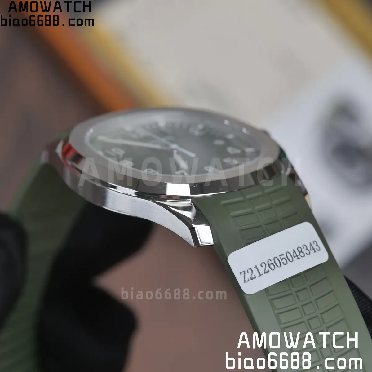Custom Made Patek Philippe Aquanaut 5168G TOP ACE 324 movement 96 669b2a187c9704d AMO Watch