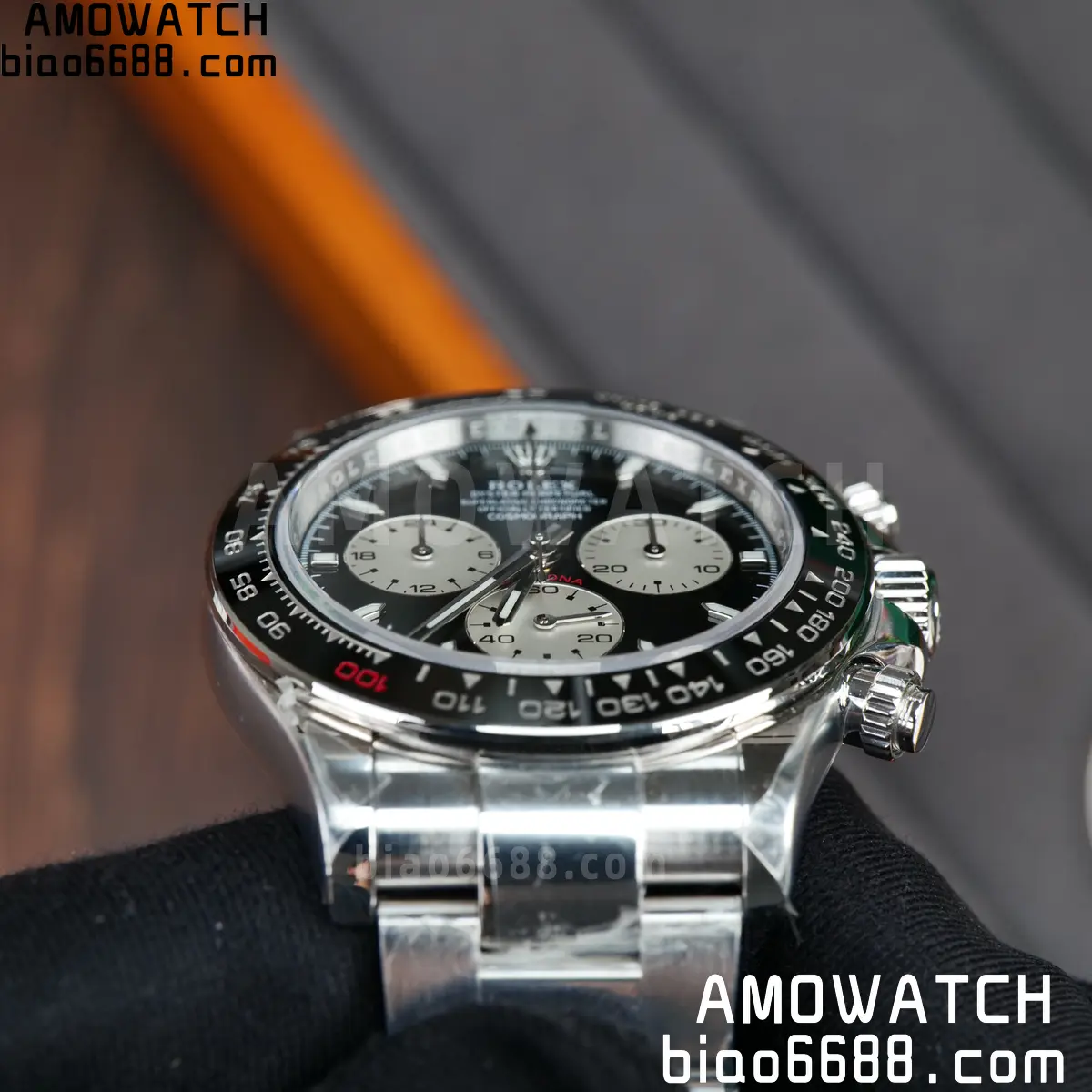 Custom Made Rolex Daytona 126529LN Le Mans QF 18K white gold plated Free Spring V13 92 68501b9c441c2a6 AMO Watch