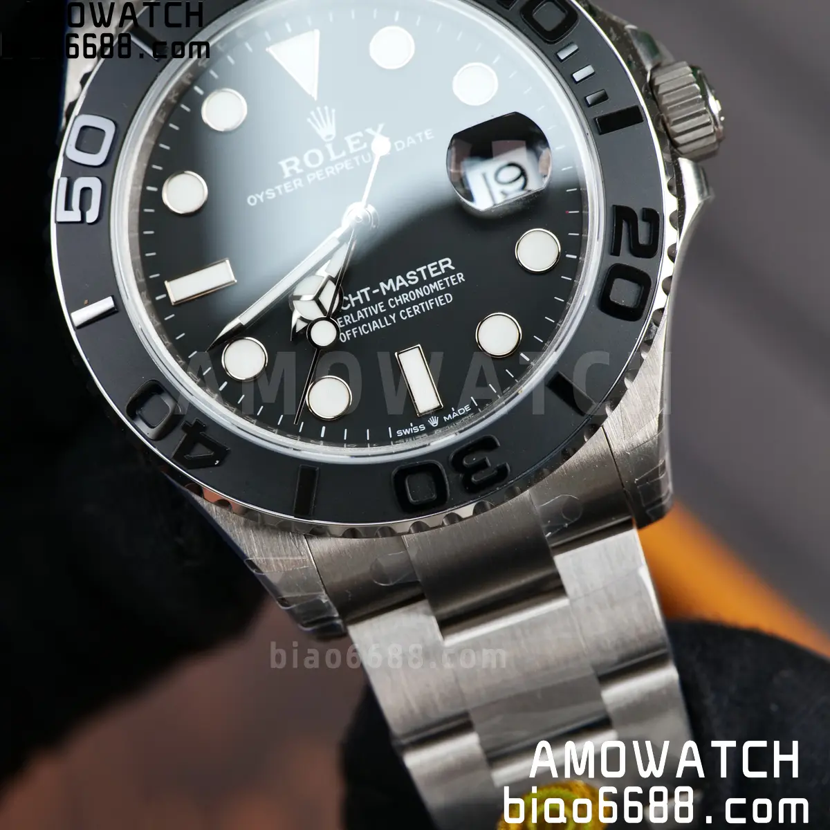 Rolex Yacht-Master 226627 Titanium VSF 1:1 Best Edition Black Dial on Titanium Bracelet VS3235v2 97 68569e7445da043 阿默表行AmoWatch