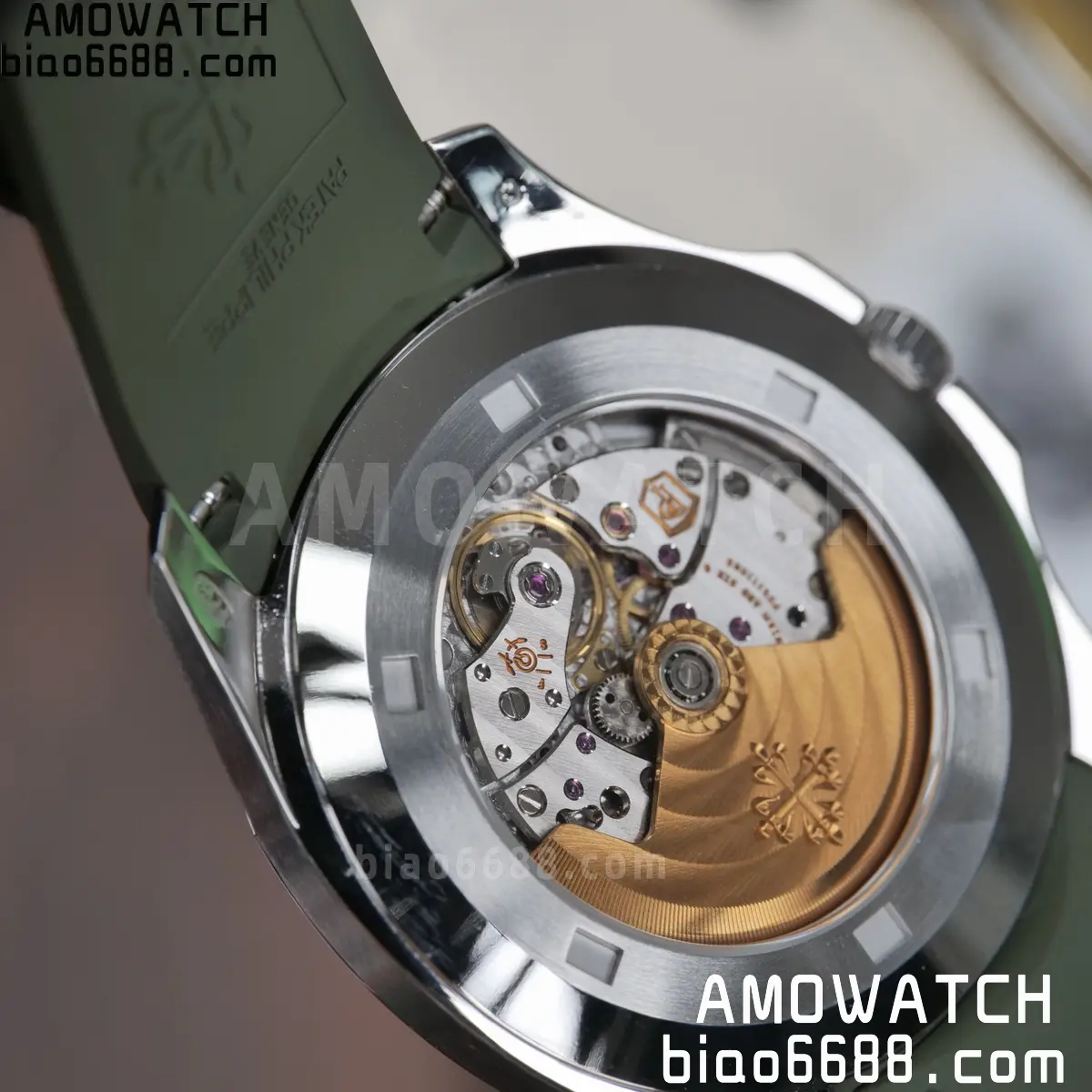 Custom Made Patek Philippe Aquanaut 5168G TOP ACE 324 movement 113 6963a9dd9ad5542 AMO Watch
