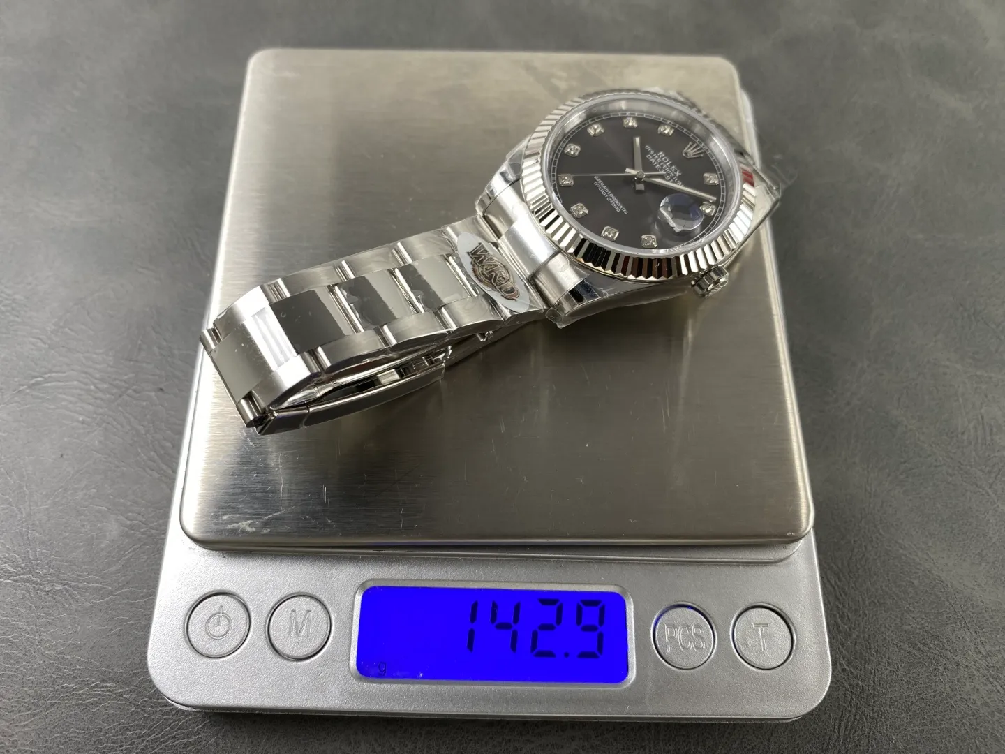 Rolex DateJust 41 126334 WKD 1:1 Best Edition Gray Diamond Dial on Oyster Bracelet JH3235 (Free Sprung) 32 6d6f1a8b1a3542c AMO Watch