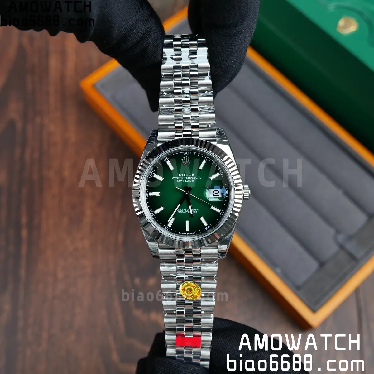 Rolex DateJust 41 126334 904L SS VSF 1:1 Best Edition Gradient Green Dial on Jubilee Bracelet VS3235 V3 (133g) 78 71c3f0119af2fcd 阿默表行AmoWatch