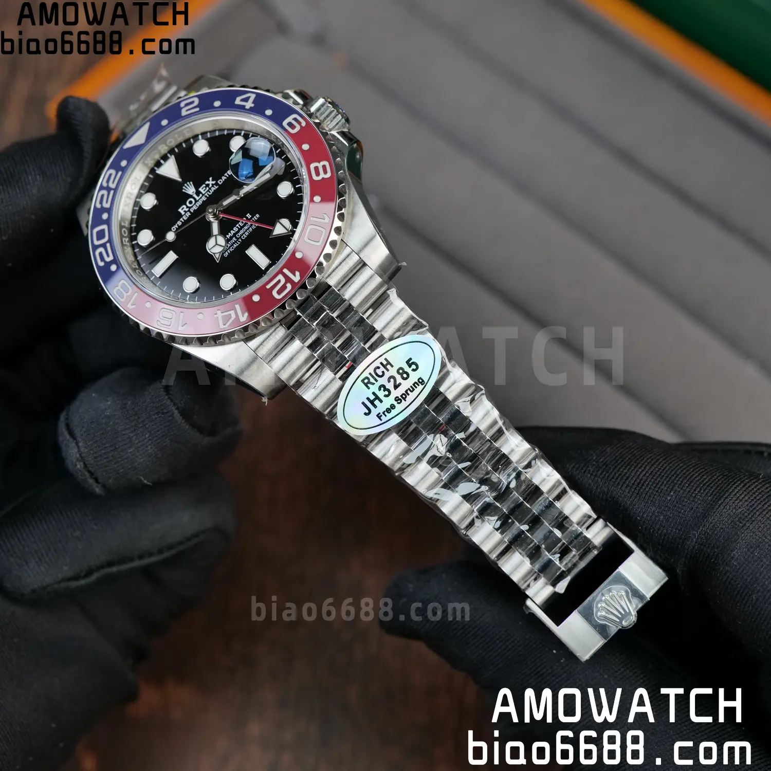 Rolex GMT-Master II 126710 BLRO 904L Steel RICH 1:1 Best Edition on Jubilee Bracelet JH3285 (Free Sprung) V2 74 724f50e9c98cc5a 阿默表行AmoWatch
