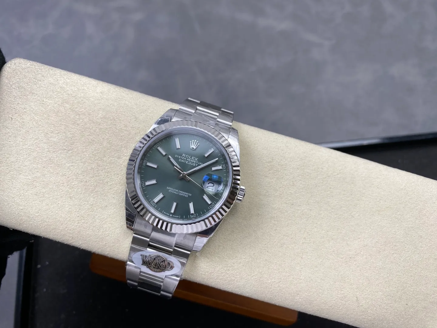 Rolex DateJust 41 126334 WKD 1:1 Best Edition Green Dial on Oyster Bracelet JH3235 (Free Sprung) 36 73b5b804f4c627e AMO Watch