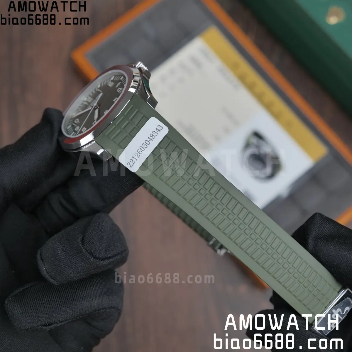 Custom Made Patek Philippe Aquanaut 5168G TOP ACE 324 movement 93 74504c15d4ffe75 AMO Watch