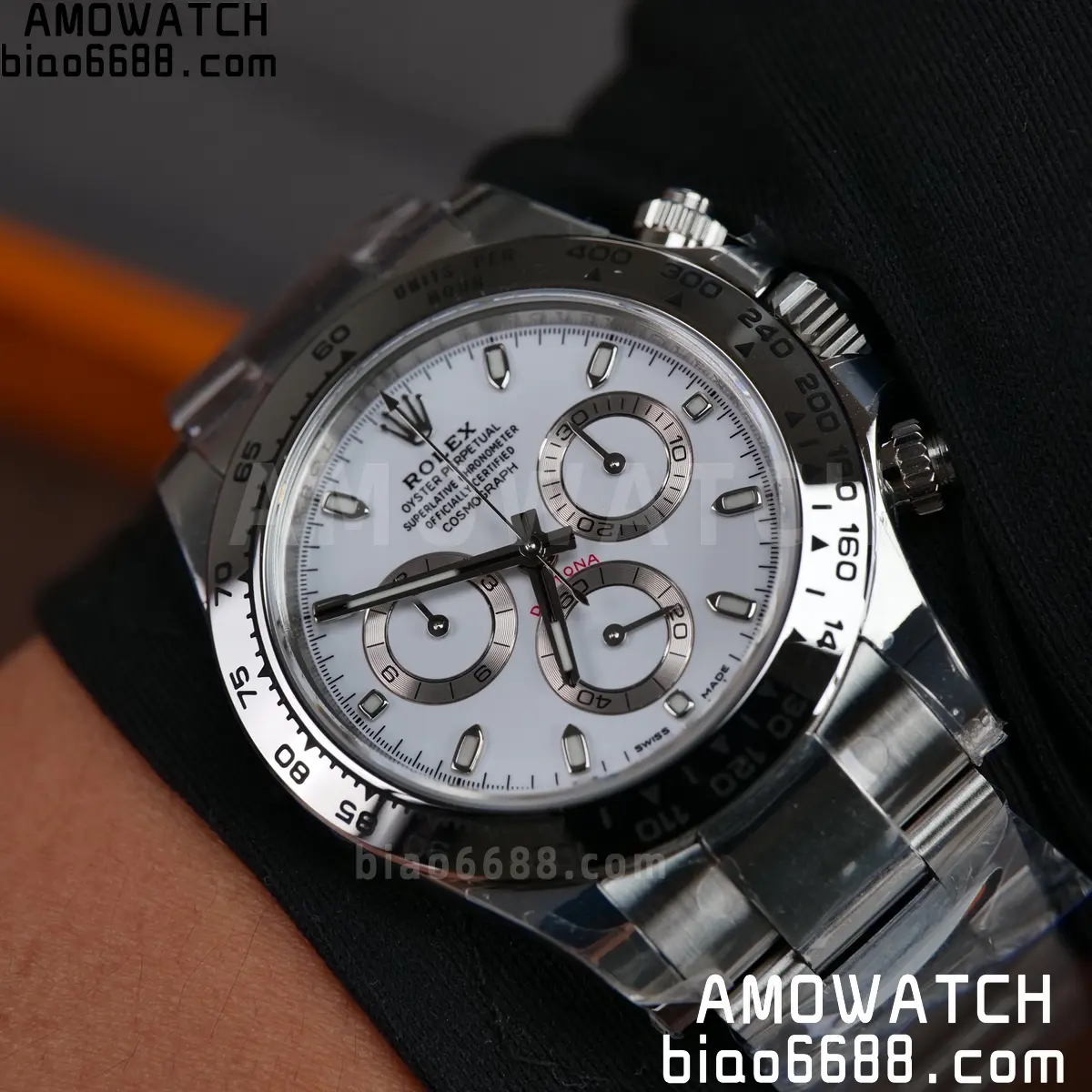 Rolex Daytona 116520 BTF 1:1 Best Edition 904L Steel White Dial on SS Bracelet DD4130 80 746e9687f1e8923 AMO Watch