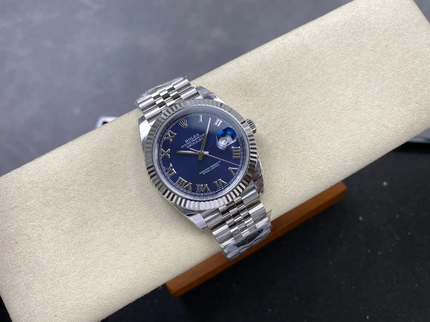 Rolex DateJust 41 126334 WKD 1:1 Best Edition Blue Roman Dial on Jubilee Bracelet JH3235 (Free Sprung) 27 74bccd1e3008b5f AMO Watch
