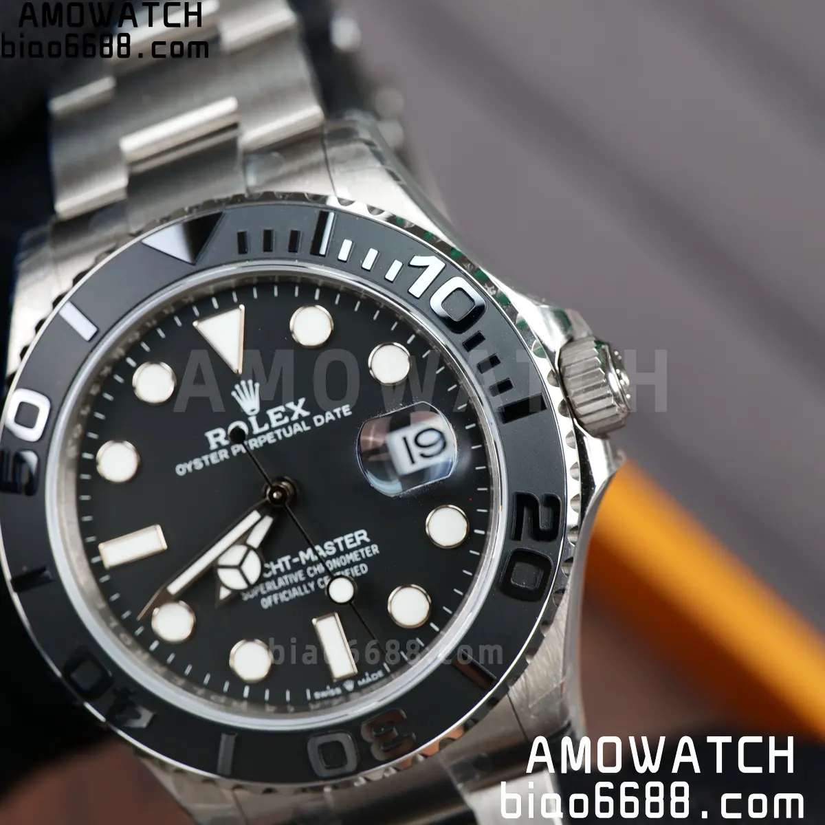 Rolex Yacht-Master 226627 Titanium VSF 1:1 Best Edition Black Dial on Titanium Bracelet VS3235v2 96 756dd5bb626b6c2 阿默表行AmoWatch