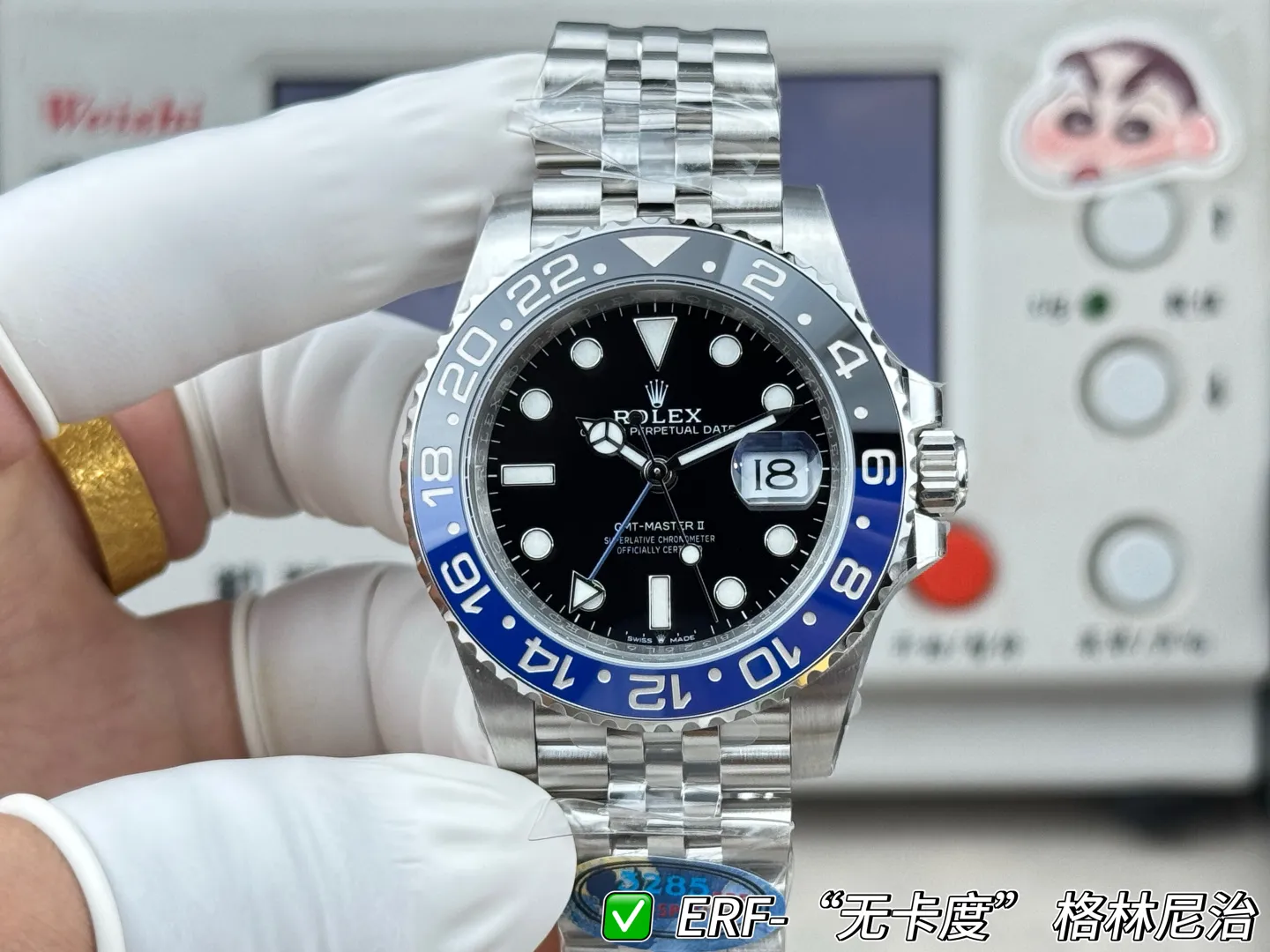 Rolex GMT-Master II 126710 BLNR 904L Steel ERF 1:1 Best Edition on Jubilee Bracelet JH3285 (Free Sprung) 19 76c6a53c656d34e AMO Watch