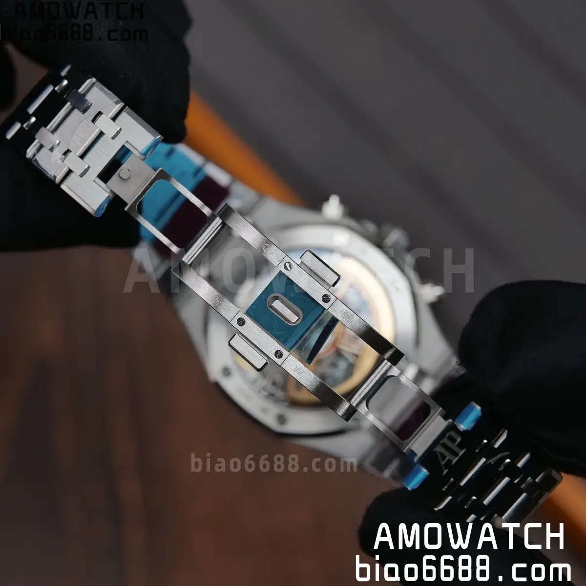 AP Royal Oak Chrono 26240 DDF 1:1 Best Edition Blue Dial on Bracelet DD4401 Super Clone Weight (SW Dial) 108 76e666d41a3f936 阿默表行AmoWatch