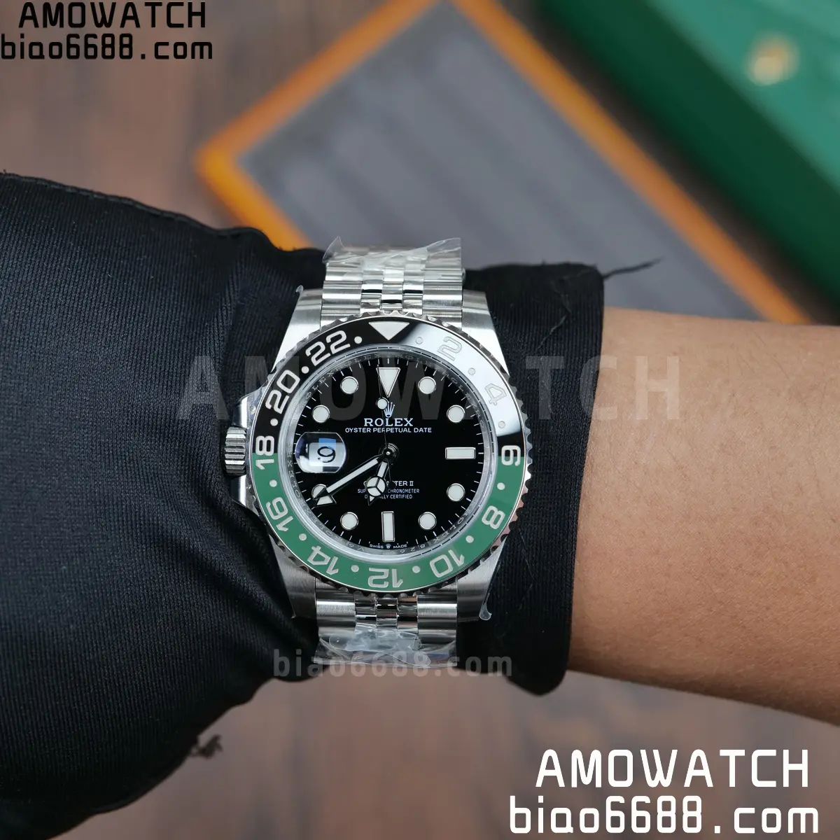 Rolex GMT-Master II 126720 VTNR 904L Steel ERF 1:1 Best Edition on Jubilee Bracelet JH3285 (Free Sprung) 108 7a957a2d70f7e2b AMO Watch