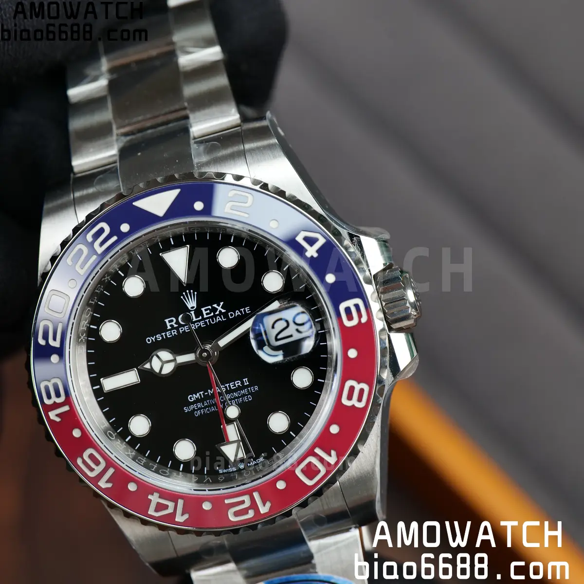 Rolex GMT-Master II 126710 BLRO 904L Steel ERF 1:1 Best Edition on Oyster Bracelet JH3285 (Free Sprung) 89 80e84e3ccb89dea 1 AMO Watch