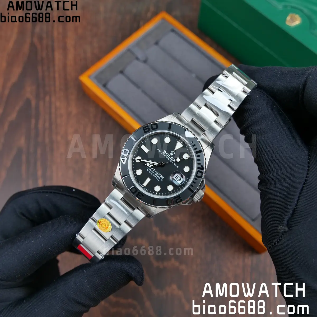 Rolex Yacht-Master 226627 Titanium VSF 1:1 Best Edition Black Dial on Titanium Bracelet VS3235v2 84 817e14c9e4ffd4f 阿默表行AmoWatch