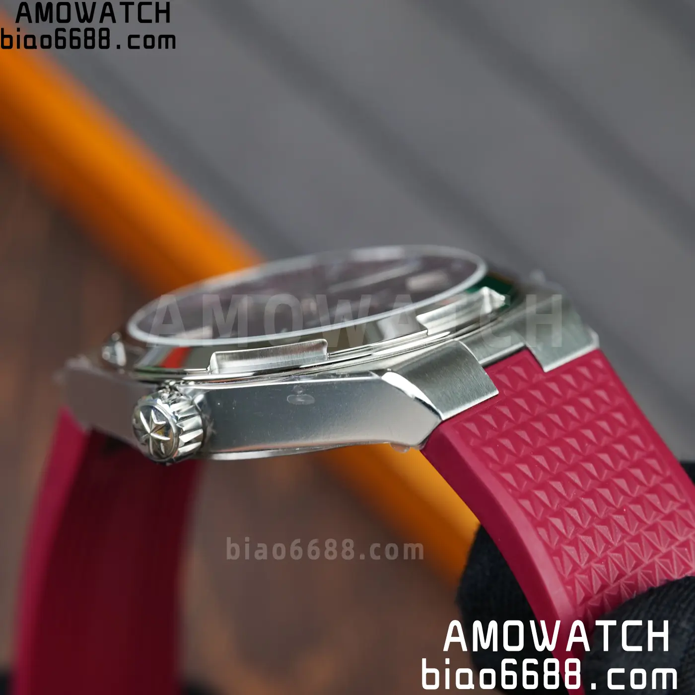 VC Overseas 42.5mm 6000V BBS Factory Best Edition Red Dial Red Rubber Strap Tourbillon 80 825f478d8a7d5da AMO Watch