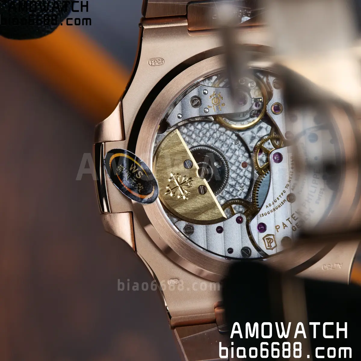 Patek Philippe Nautilus 5712R RG WSF 1:1 Best Edition Brown Dial on RG Bracelet JH240 Super Clone 112 8362bc98f6a9e0b 阿默表行AmoWatch