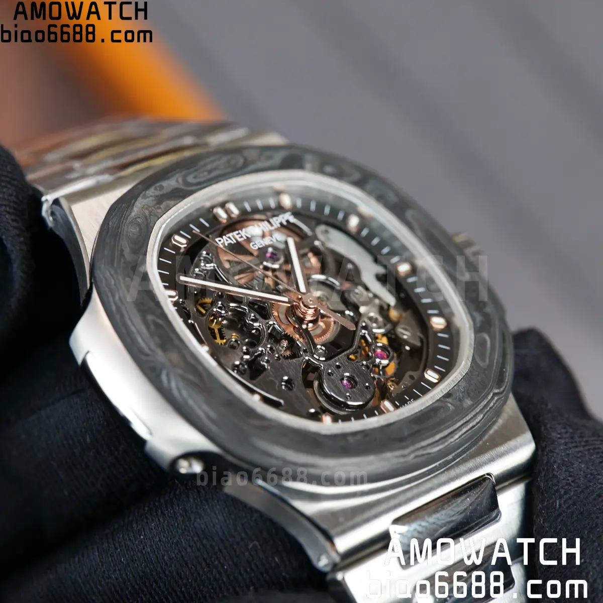 PP Nautilus Artisans de Genève 5711 squelette Best Edition Skeleton Dial on SS Bracelet 102 848b9160dc5db60 阿默表行AmoWatch