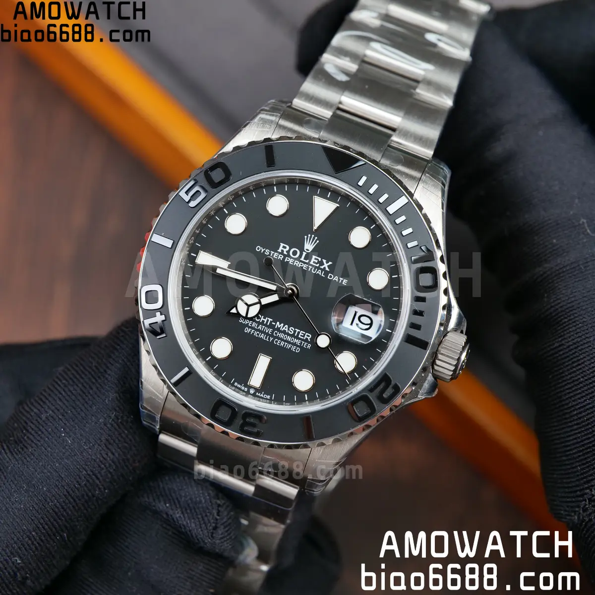 Rolex Yacht-Master 226627 Titanium VSF 1:1 Best Edition Black Dial on Titanium Bracelet VS3235v2 115 8751d434515e976 阿默表行AmoWatch