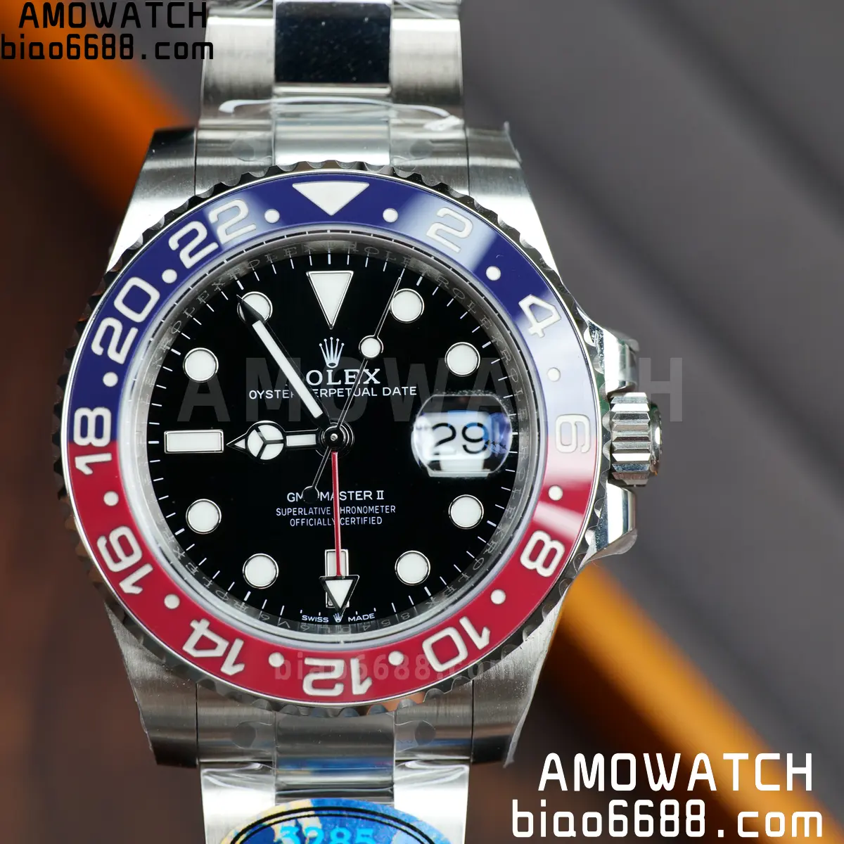 Rolex GMT-Master II 126710 BLRO 904L Steel ERF 1:1 Best Edition on Oyster Bracelet JH3285 (Free Sprung) 85 87b487739a62e23 AMO Watch