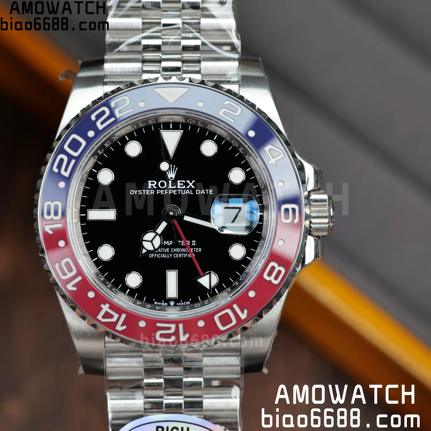 Rolex GMT-Master II 126710 BLRO 904L Steel RICH 1:1 Best Edition on Jubilee Bracelet JH3285 (Free Sprung) V2 76 88a20055268508c 阿默表行AmoWatch