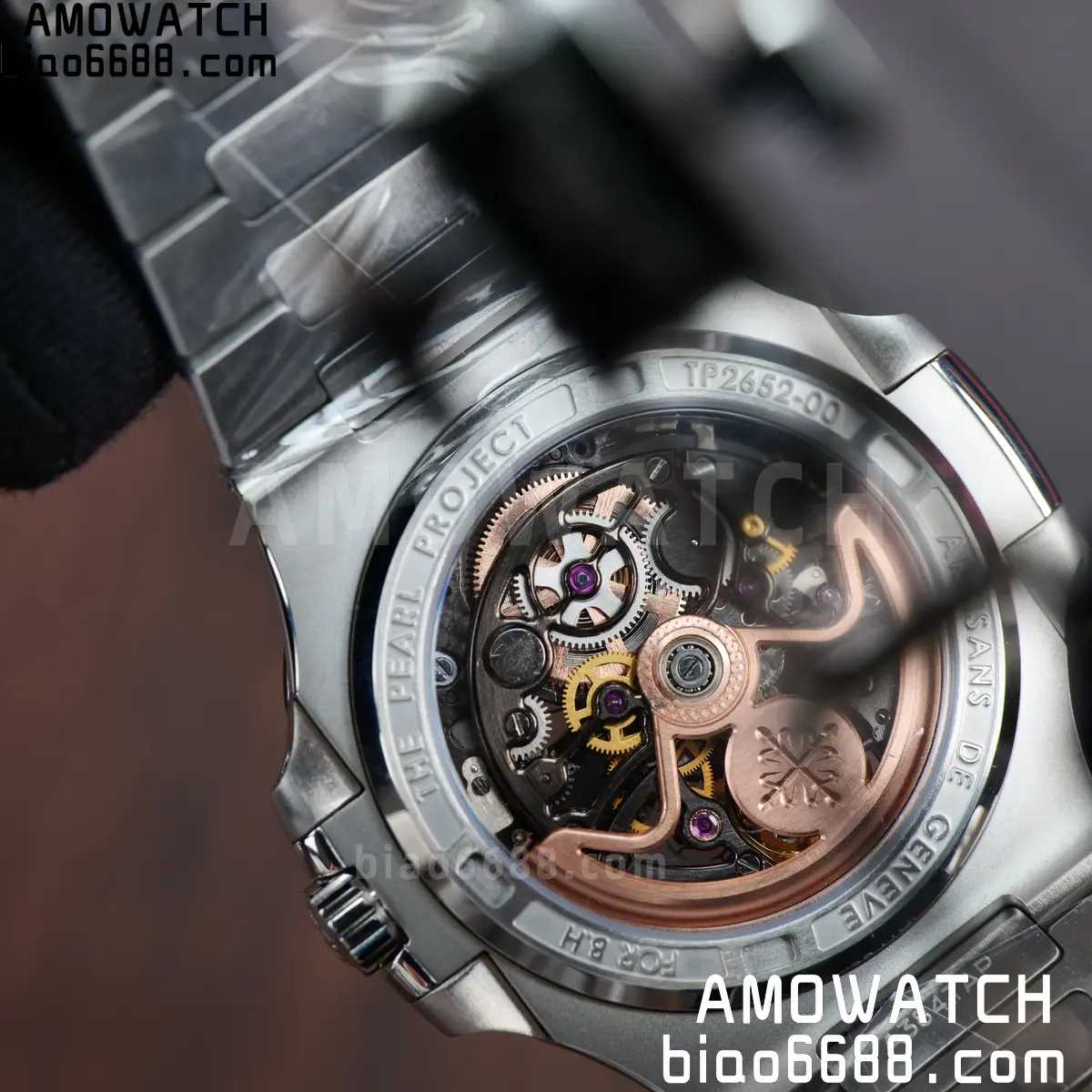 PP Nautilus Artisans de Genève 5711 squelette Best Edition Skeleton Dial on SS Bracelet 110 88f33288b97ff5a 阿默表行AmoWatch