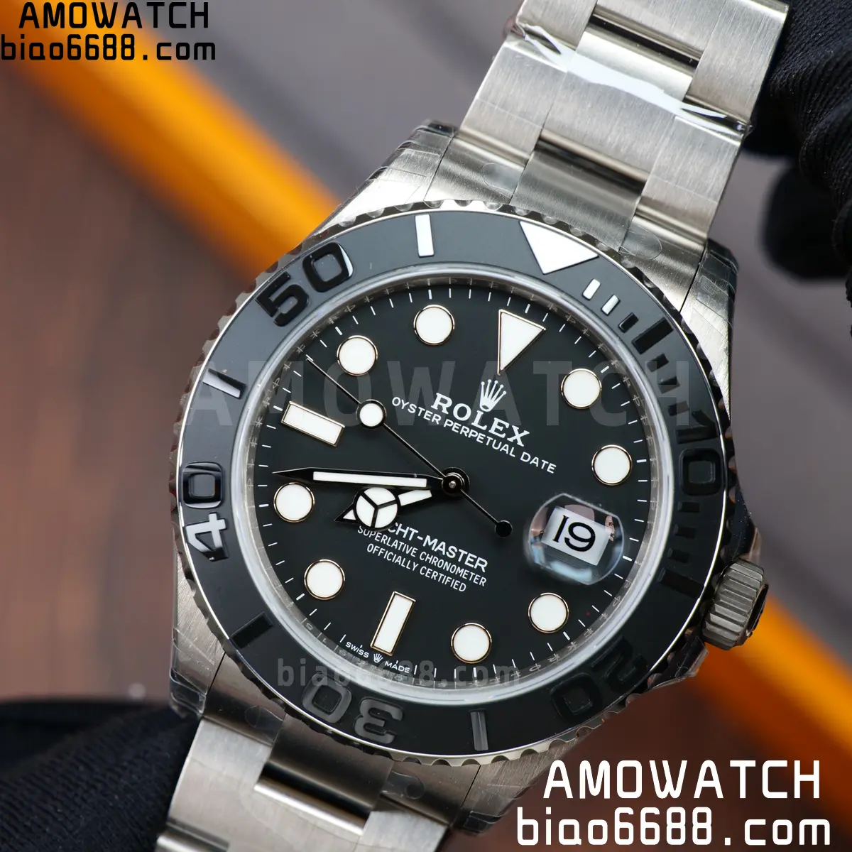Rolex Yacht-Master 226627 Titanium VSF 1:1 Best Edition Black Dial on Titanium Bracelet VS3235v2 101 8a6b237a7c958a0 阿默表行AmoWatch
