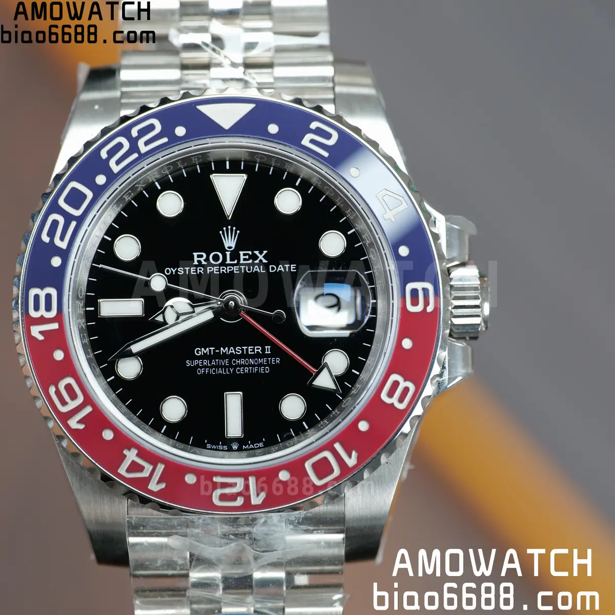 Rolex GMT-Master II 126710 BLRO 904L Steel ERF 1:1 Best Edition on Jubilee Bracelet JH3285 (Free Sprung) 73 8af1c09479dd596 AMO Watch