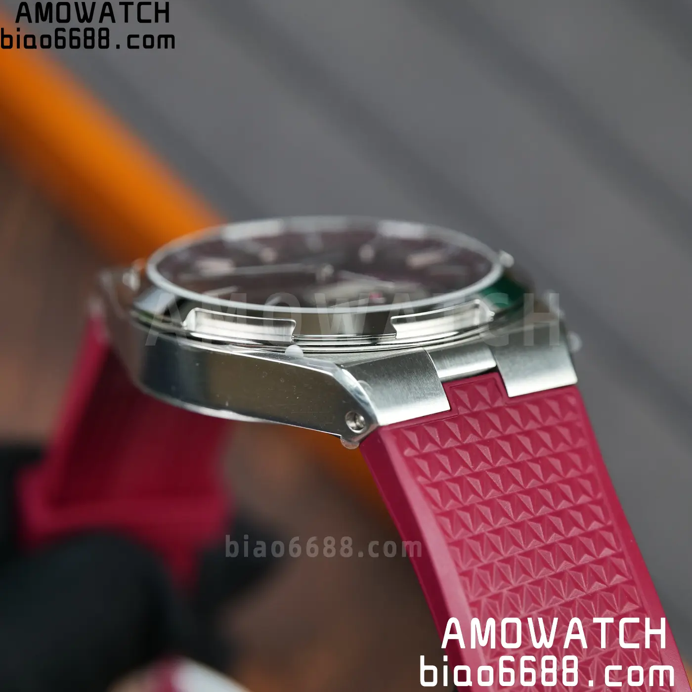 VC Overseas 42.5mm 6000V BBS Factory Best Edition Red Dial Red Rubber Strap Tourbillon 77 8d1df88956fa477 AMO Watch