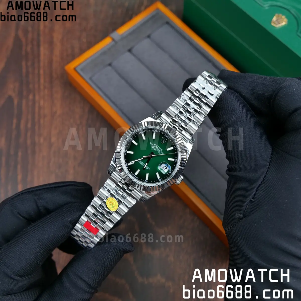 Rolex DateJust 41 126334 904L SS VSF 1:1 Best Edition Gradient Green Dial on Jubilee Bracelet VS3235 V3 (133g) 75 8d25c28afab9556 阿默表行AmoWatch