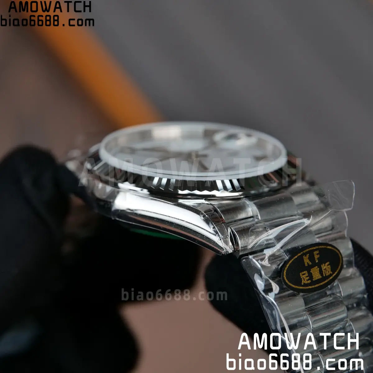 Rolex DayDate 128236 36mm KF 1:1 Best Edition Silvery Roman Dial (Gain Weight) 74 9235cddcf56b9ed 阿默表行AmoWatch