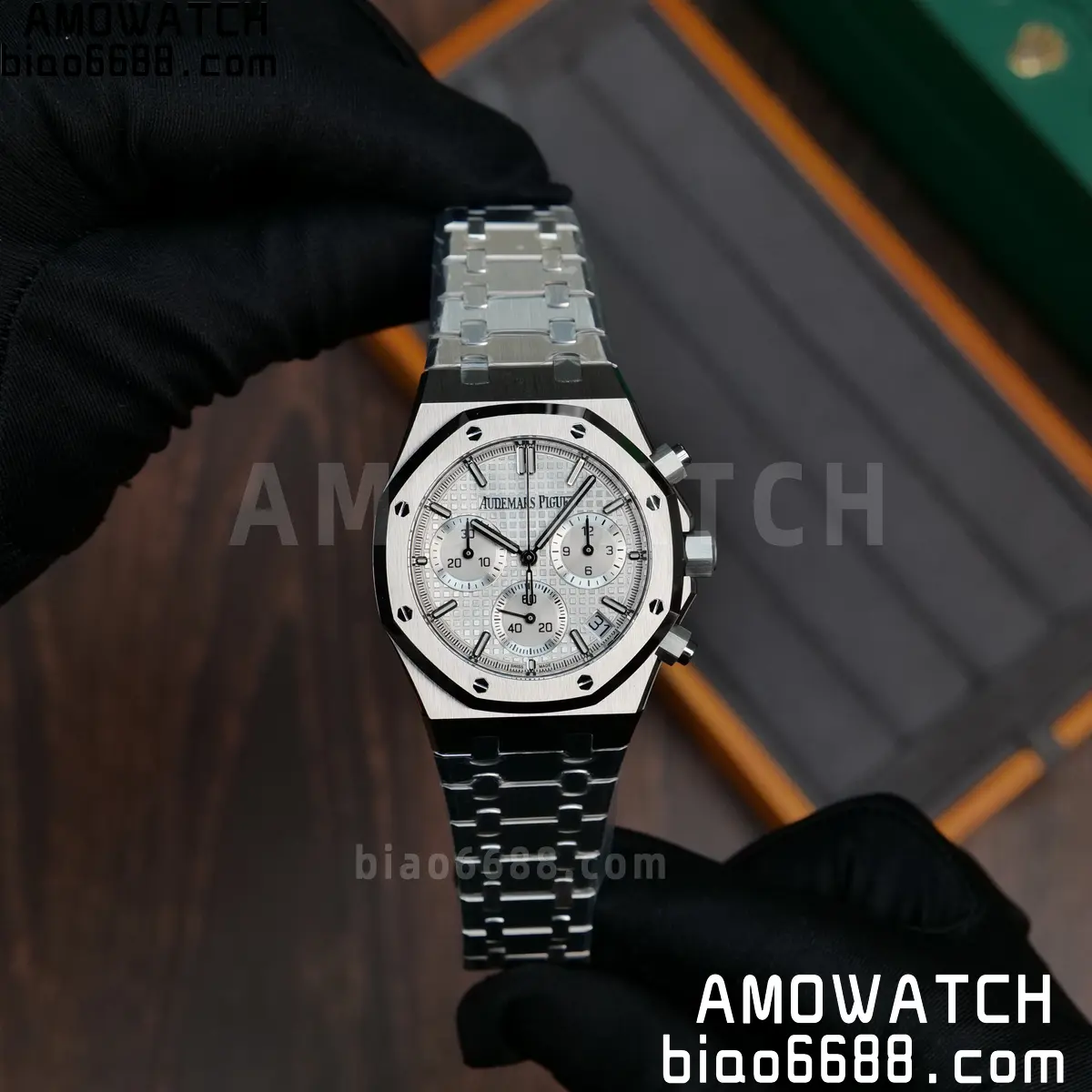 AP Royal Oak Chrono 26240 SS ZF 1:1 Best Edition White Dial on SS Bracelet SA4401 Super Clone V2 (Free Sprung) 82 92ab765895d34ff 阿默表行AmoWatch