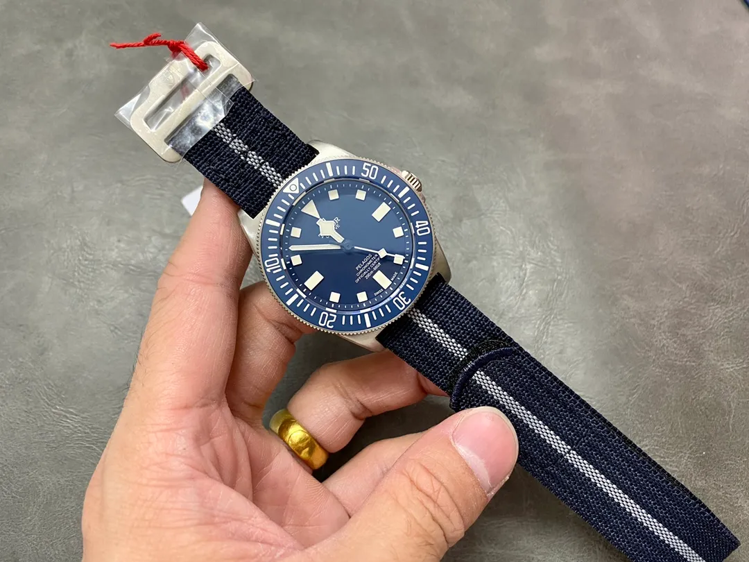 Tudor Pelagos FXD 25707B M+F 1:1 Best Edition Blue Dial on Blue Nylon Strap 8N24 21 959a1dc16536f05 AMO Watch