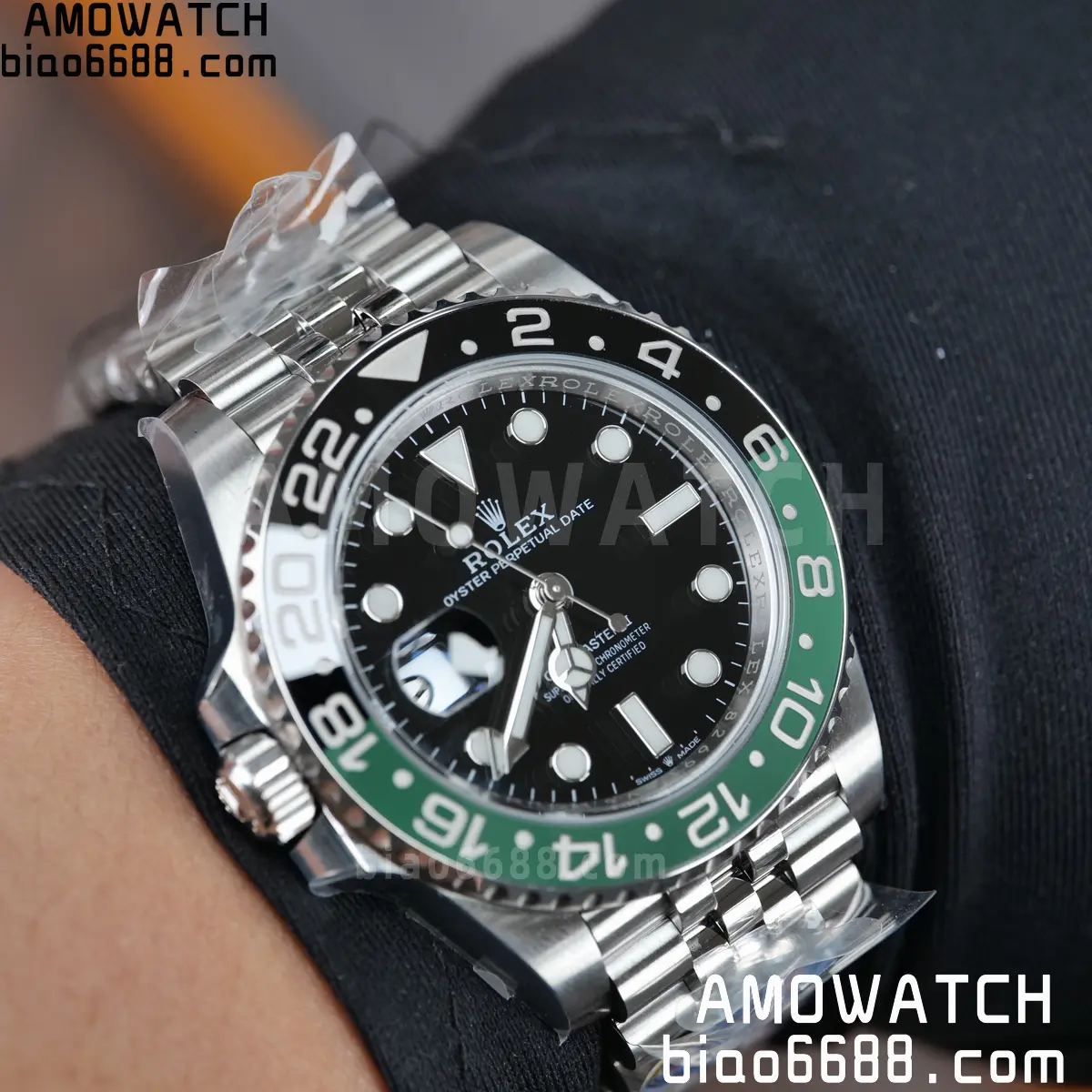 Rolex GMT-Master II 126720 VTNR 904L Steel ERF 1:1 Best Edition on Jubilee Bracelet JH3285 (Free Sprung) 105 966dd853e182004 AMO Watch