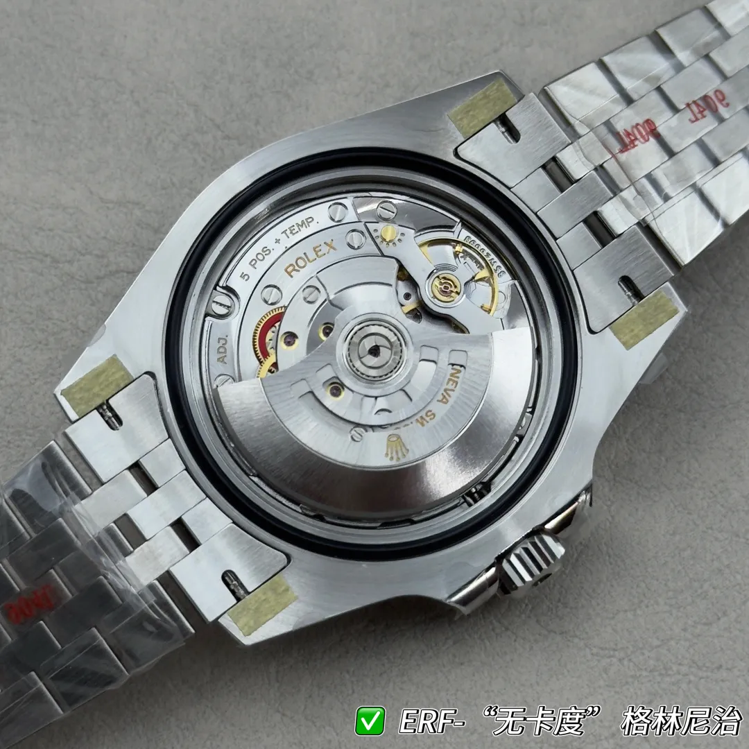 Rolex GMT-Master II 126710 GRNR 904L Steel ERF 1:1 Best Edition on Jubilee Bracelet JH3285 (Free Sprung) 26 971350dd94f20bc AMO Watch