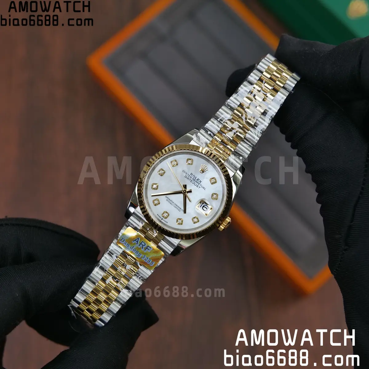 Rolex DateJust m126233 36mm ARF 1:1 Best Edition MOP Dial on Jubilee Bracelet DD3235 64 9724b35656dc684 AMO Watch