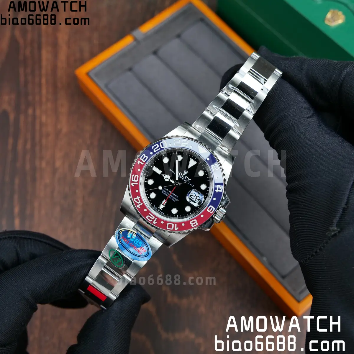 Rolex GMT-Master II 126710 BLRO 904L Steel ERF 1:1 Best Edition on Oyster Bracelet JH3285 (Free Sprung) 82 97e05553784a92e AMO Watch