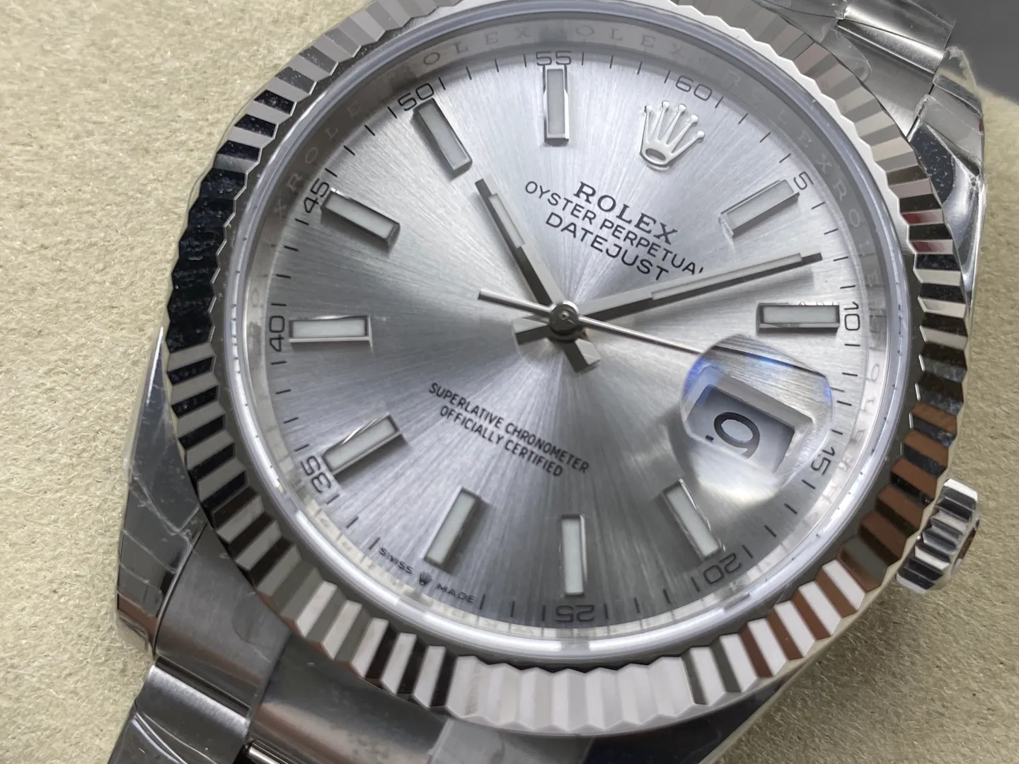 Rolex DateJust 41 126334 WKD 1:1 Best Edition Silver Dial on Oyster Bracelet JH3235 (Free Sprung) 34 98af792d3ecceb9 AMO Watch
