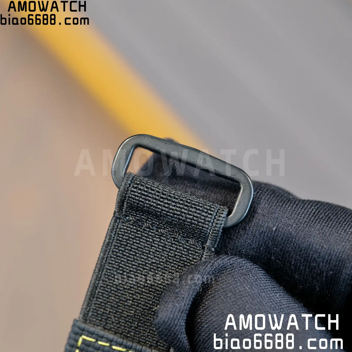 RICHARD MILLE RM67-02 Black NTPT Yellow Skeleton Dial on Black NylonStrap CRMA7 Clone V10 105 996c0279d9b508e 阿默表行AmoWatch