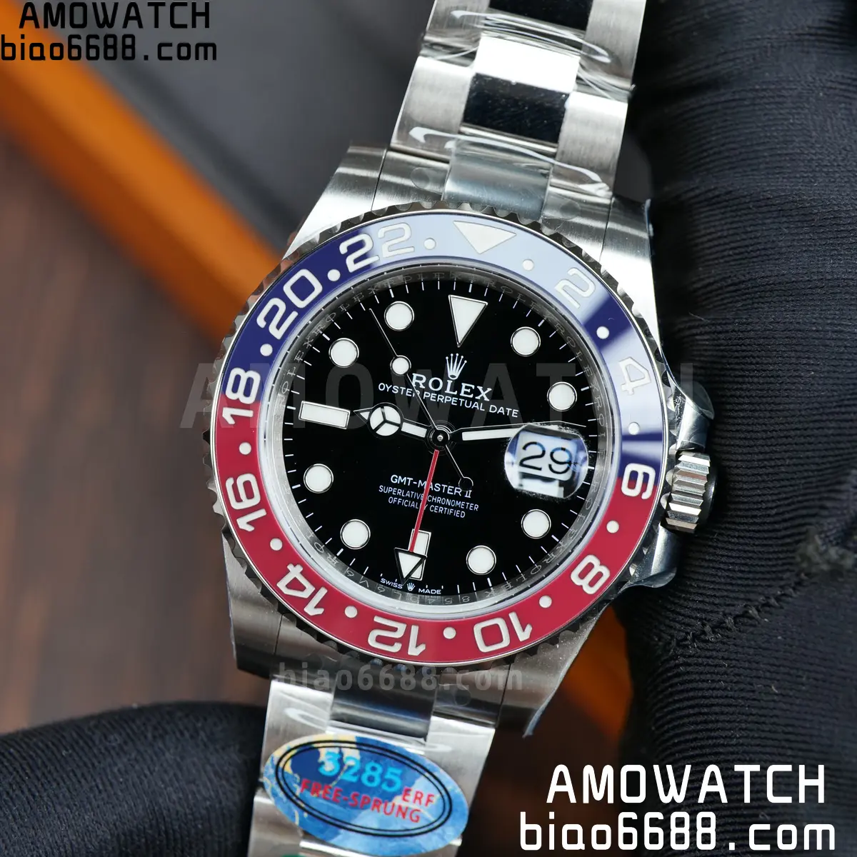 Rolex GMT-Master II 126710 BLRO 904L Steel ERF 1:1 Best Edition on Oyster Bracelet JH3285 (Free Sprung) 95 9b7ec4431abd863 1 AMO Watch