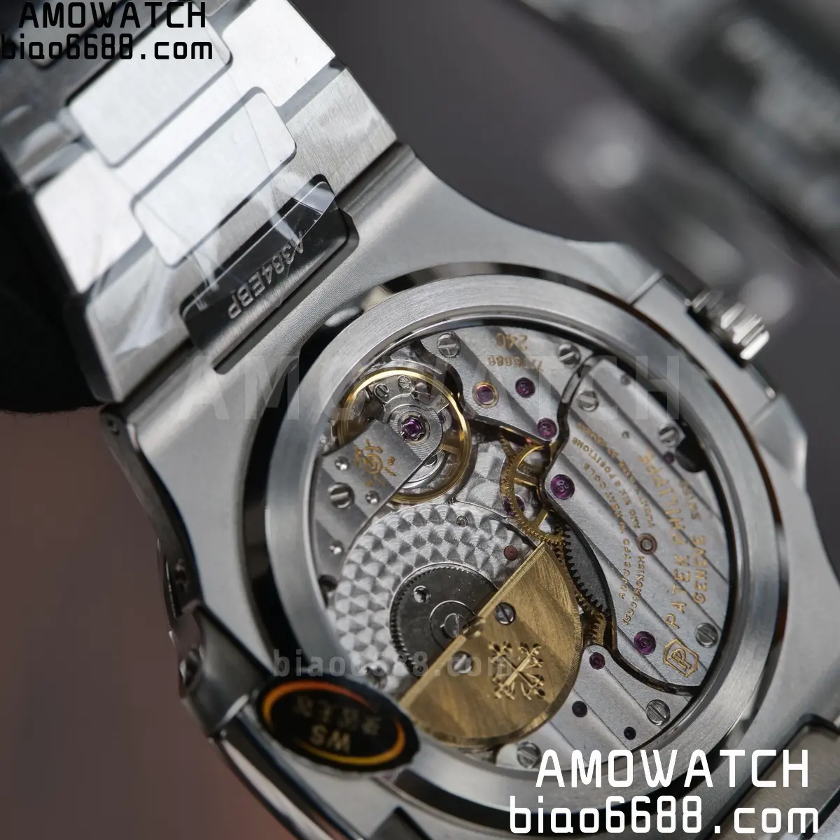 Patek Philippe Nautilus 5712 SS WSF 1:1 Best Edition Blue Dial on SS Bracelet JH240 Super Clone 103 9c4b6572a483ec5 AMO Watch