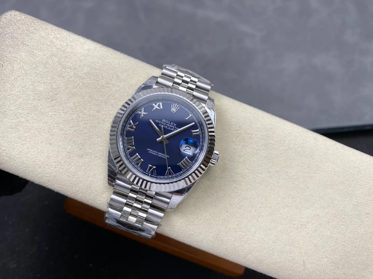 Rolex DateJust 41 126334 WKD 1:1 Best Edition Blue Roman Dial on Jubilee Bracelet JH3235 (Free Sprung) 28 9c897a1795212e3 AMO Watch
