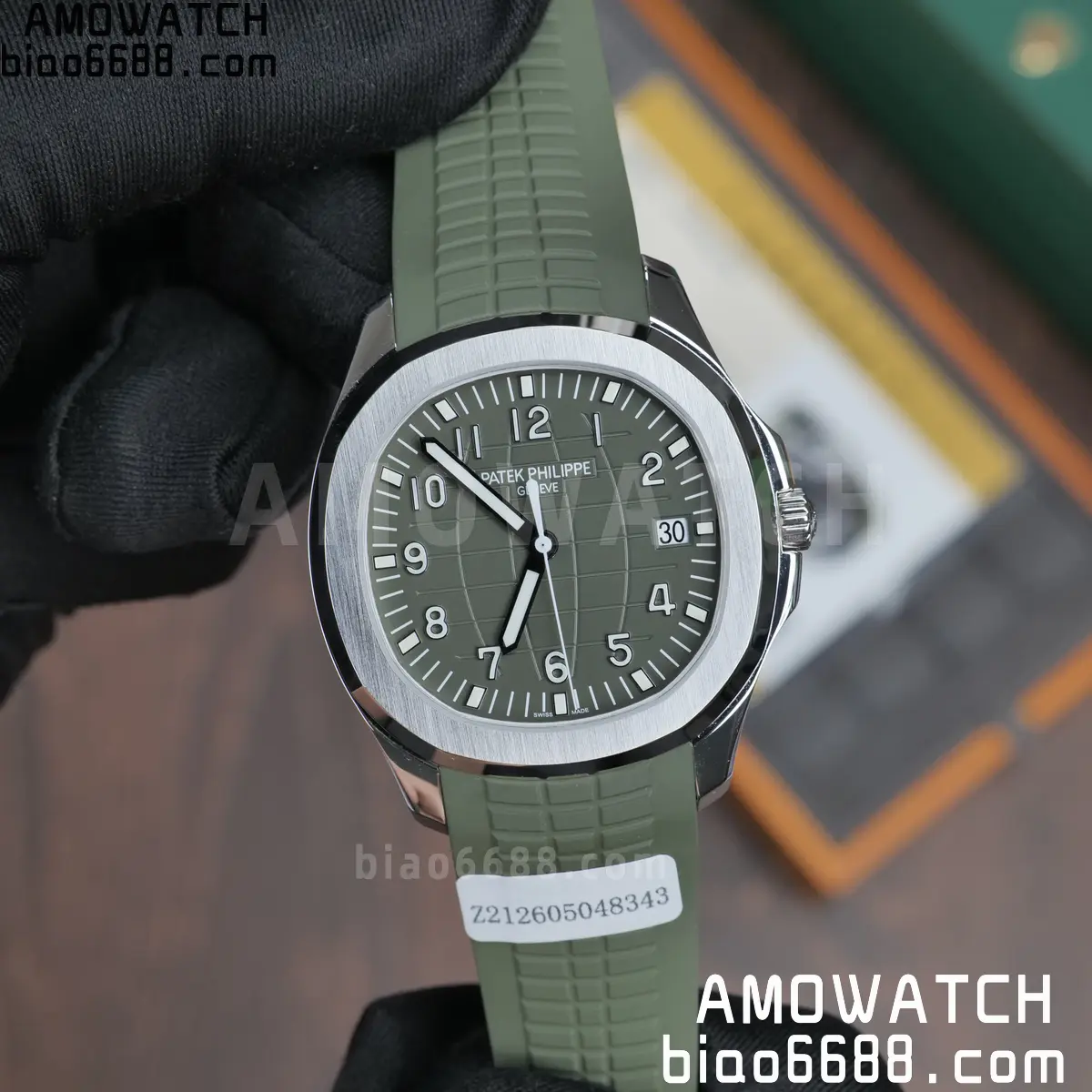 Custom Made Patek Philippe Aquanaut 5168G TOP ACE 324 movement 90 9c9ca3ba5d8586c AMO Watch