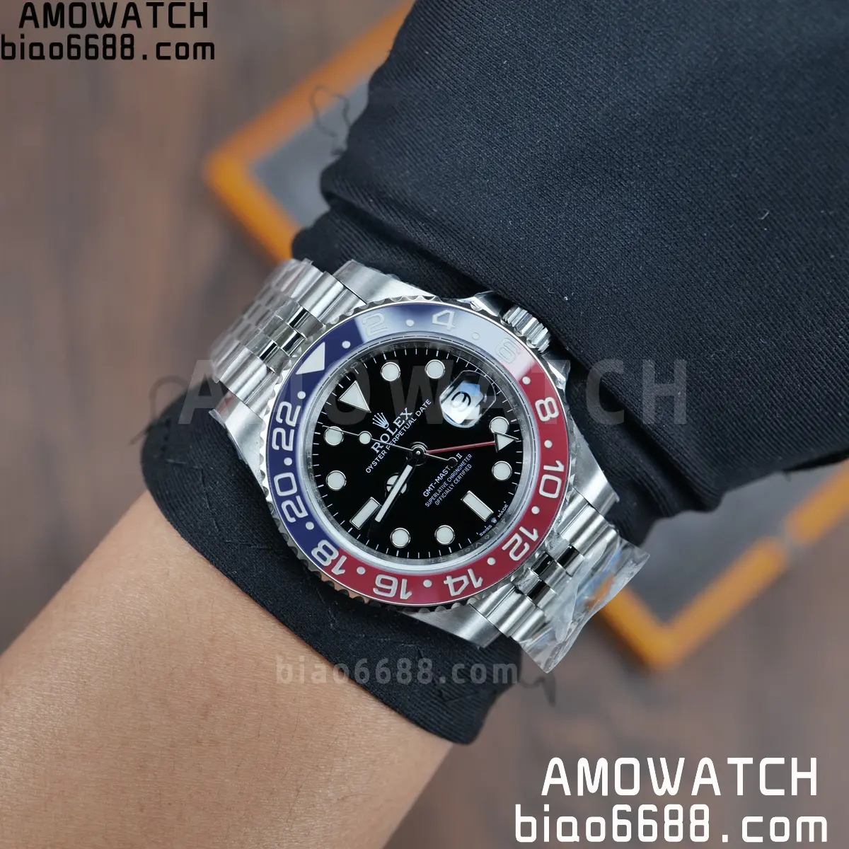 Rolex GMT-Master II 126710 BLRO 904L Steel ERF 1:1 Best Edition on Jubilee Bracelet JH3285 (Free Sprung) 94 9d996b60c288232 AMO Watch