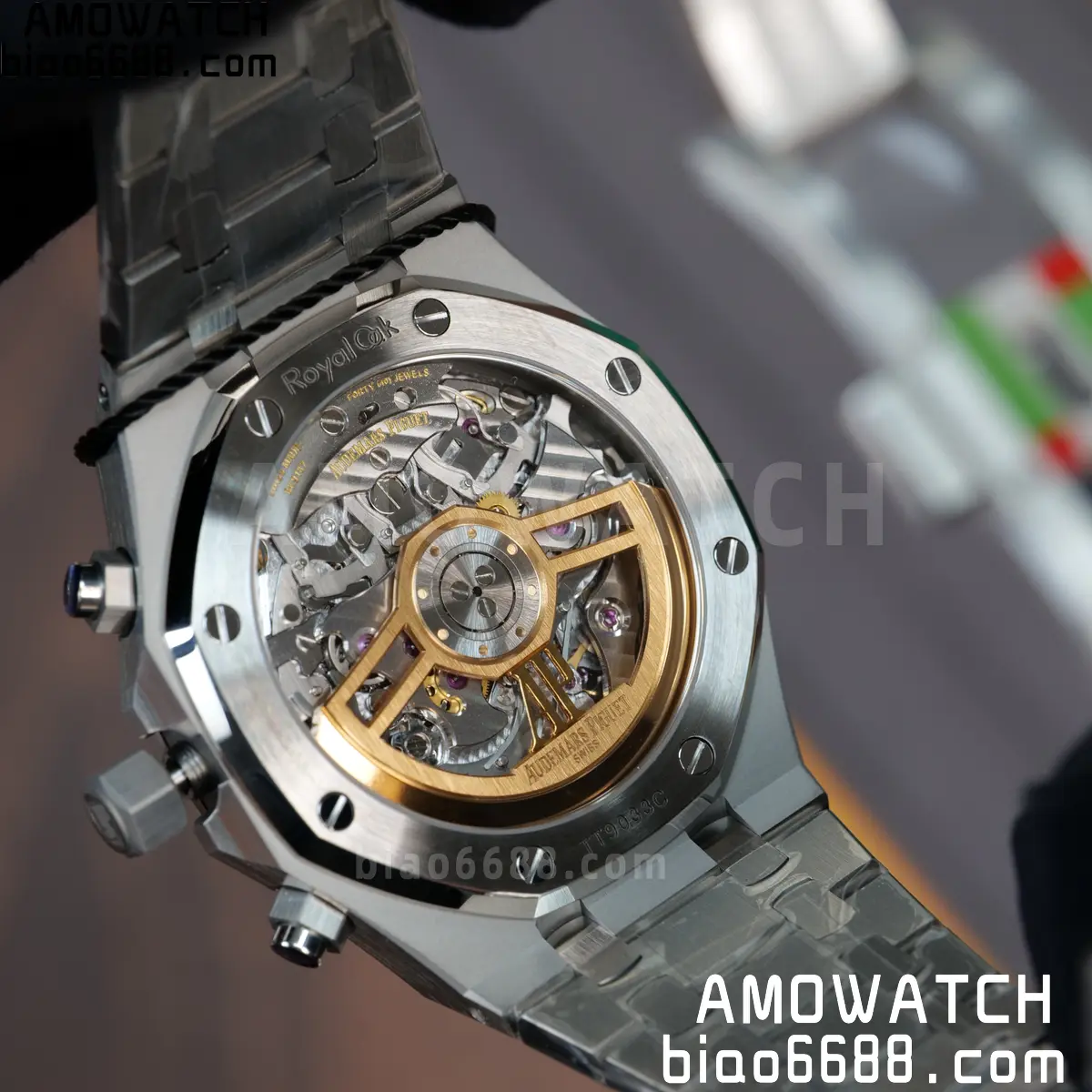 AP Royal Oak Chrono 26240 SS ZF 1:1 Best Edition White Dial on SS Bracelet SA4401 Super Clone V2 (Free Sprung) 104 9de0344e2aad906 阿默表行AmoWatch