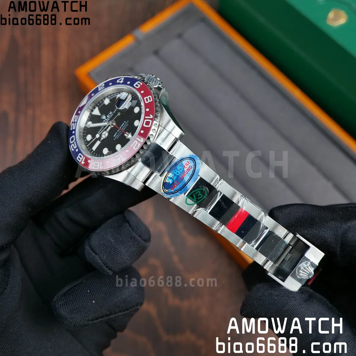 Rolex GMT-Master II 126710 BLRO 904L Steel ERF 1:1 Best Edition on Oyster Bracelet JH3285 (Free Sprung) 84 9f8a81c9433a823 AMO Watch