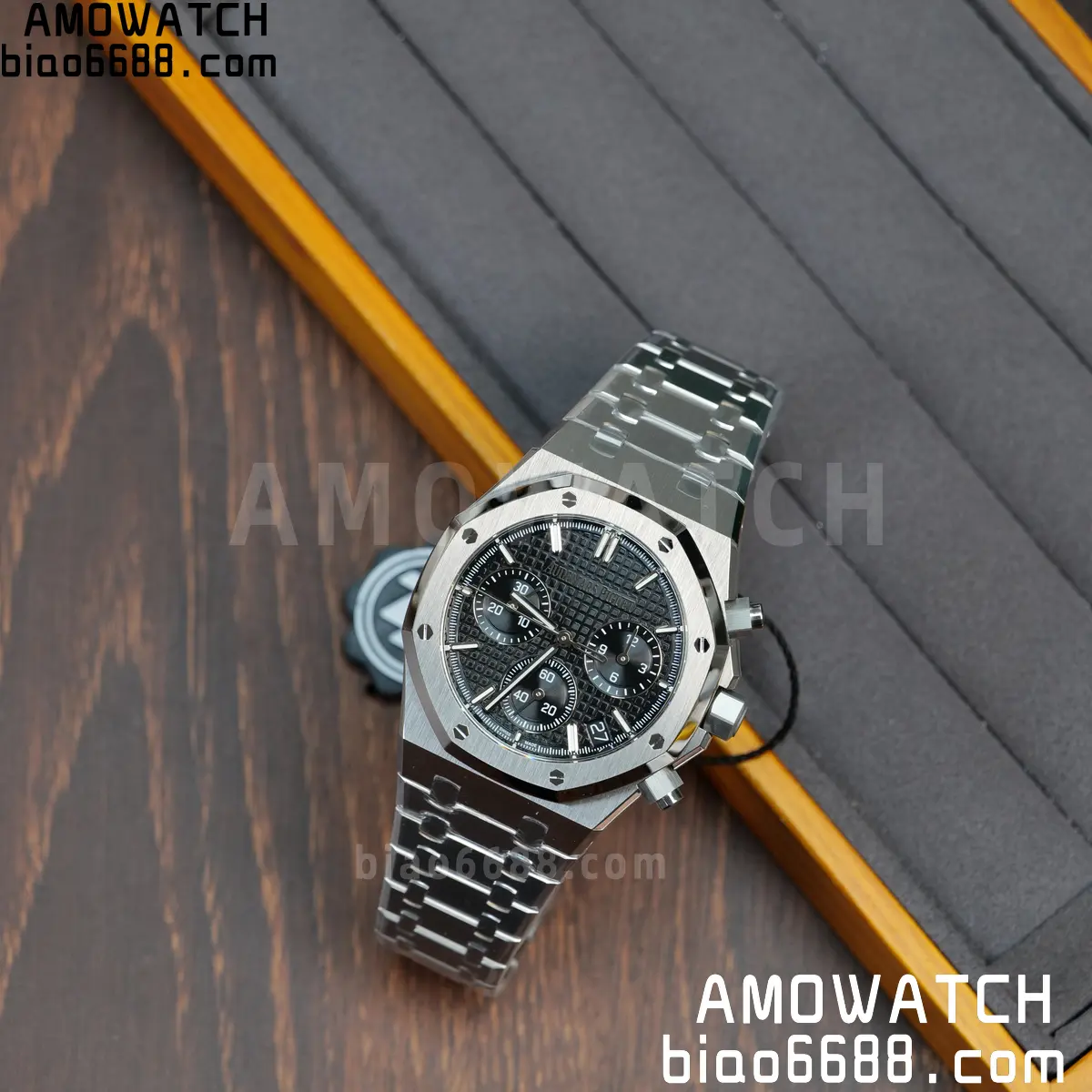 AP Royal Oak Chrono 26240 SS ZF 1:1 Best Edition Black Dial on SS Bracelet SA4401 Super Clone V2 (Free Sprung) 70 a021e61d3f5e3c1 阿默表行AmoWatch