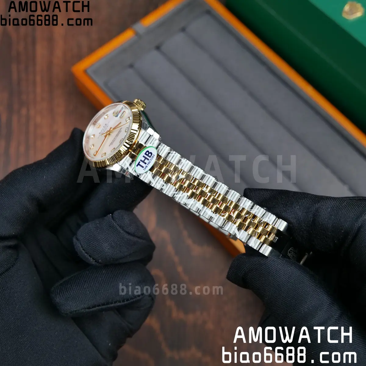 Rolex DateJust 31 278273 THBF 1:1 Best Edition MOP Diamonds Dial on SS/YG Jubilee Bracelet HZ Cal.2236 57 a44ee2fbde66f2a AMO Watch